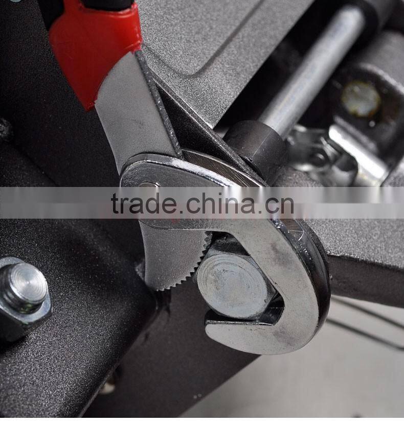 2pcs Adjustable Quick Snap and Grip Wrench Universal Wrench Set