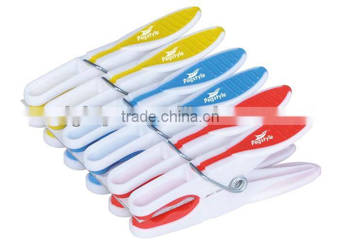 TPR clothes pins colorful plastic clothes pegs