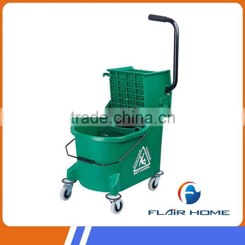33L hotel heavy duty cleaning wringer mop bucket