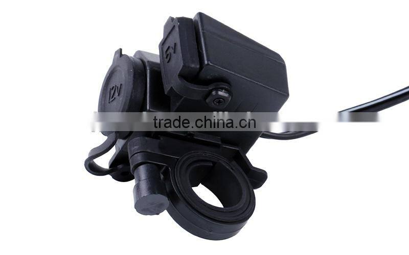 New hot selling products way socket car cigarette lighter 2 usb car charger ,h0try 12v 1.5a car charger