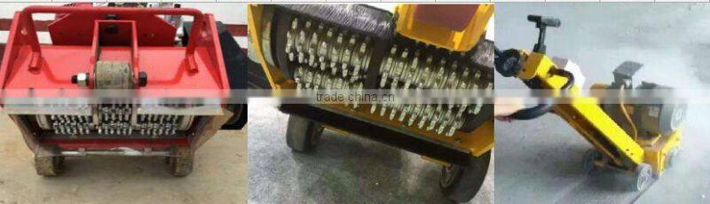 12T Scarifier cutter concrete tungsten carbide tip grinder drum complete assembly