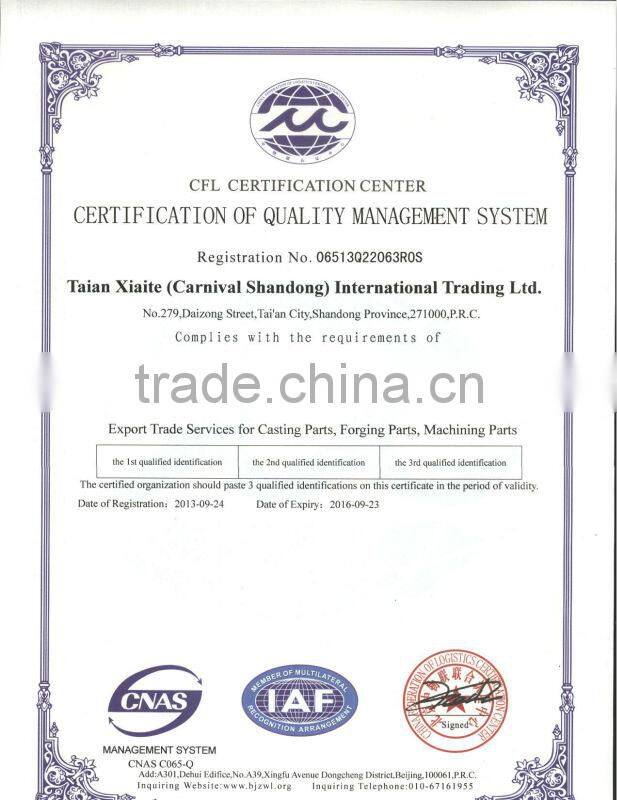 train accessories Down after electrophoresis processing surface