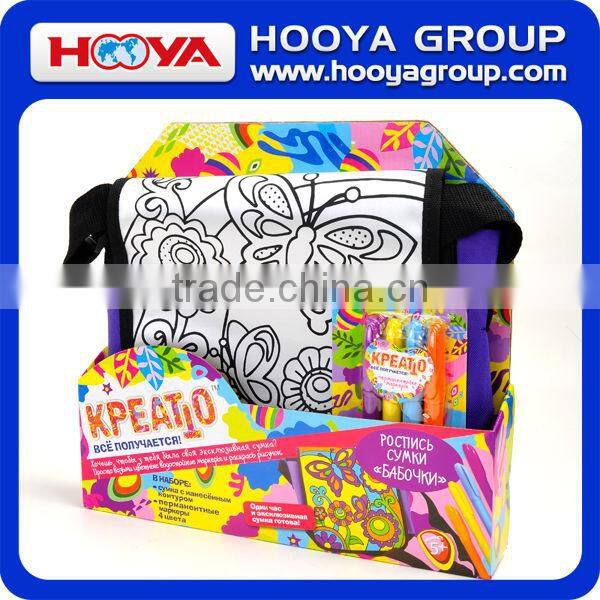 4 Color DIY Drawing Bag For Kids/Kid Bag/DIY Painting Bag