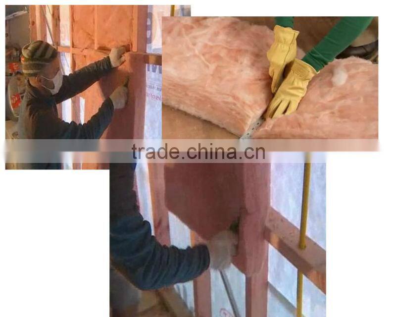 High Carbon Chrome Vanadium Fiber Glass Insulation Material Glass Fiber Multi Constuction Function Knife with Hardwood Handle