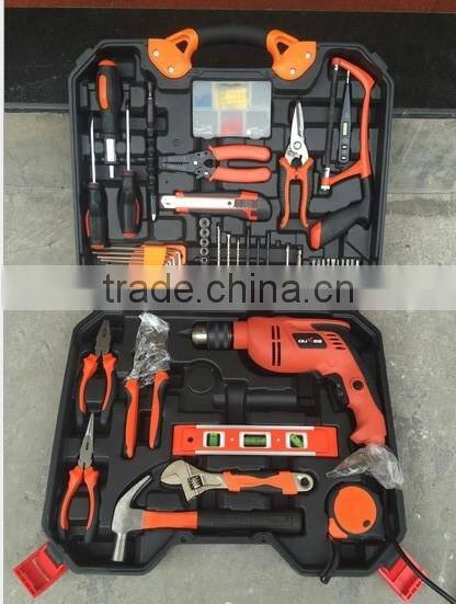 2016 good quality and competitive price 120 electric drill tool sets for wood worker in mainland china