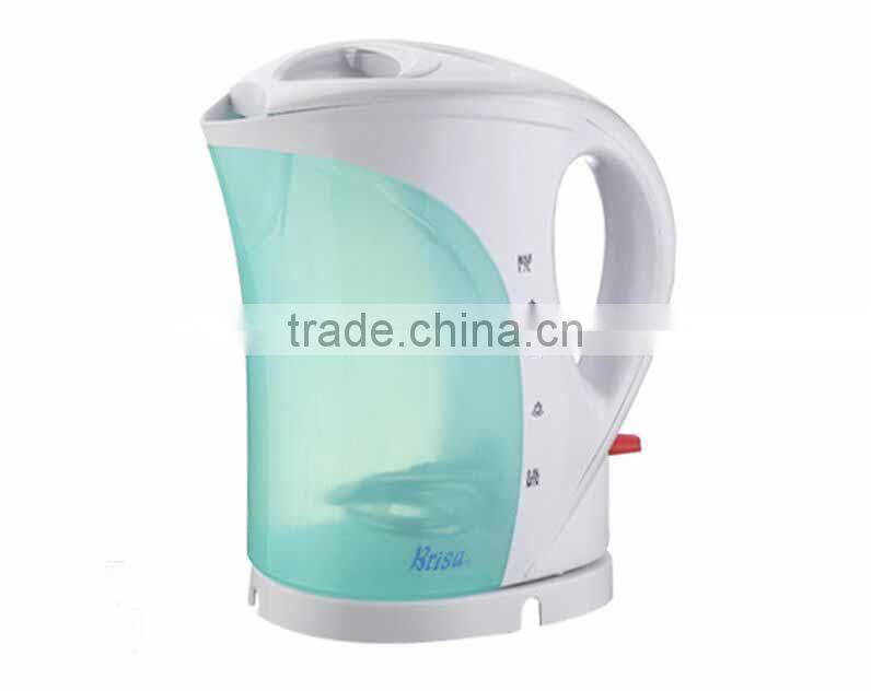 2016 PLASTIC IMMERSED CORDLESS KETTLE 1.7L WITH GOOD QUALITY