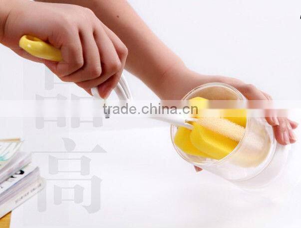 PU sponge kitchen cup household bottle cleaning brush