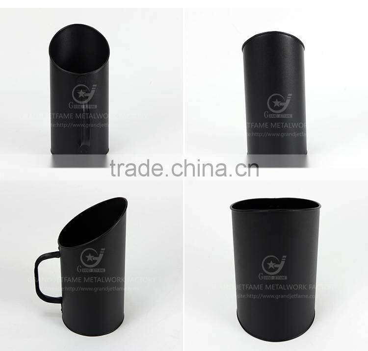 Fireplace homeware iron powder coating metal ash bucket