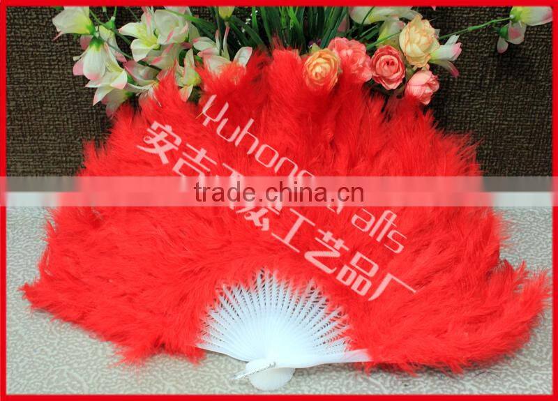 turkey feather fan for wedding