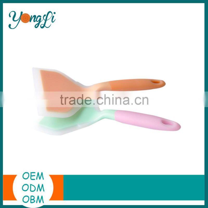 Silicone Shovel Turner Cooking and Baking Non-stick Silicone Utensils
