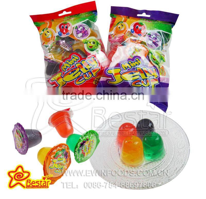 20 pieces mini fruit jelly cup