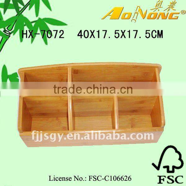 Multi-function bamboo office stationery product