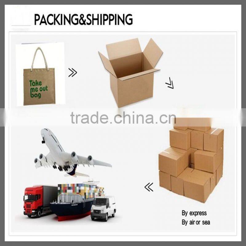 fashion wired jute fabric roll with lace eco-friendly QY 50x50