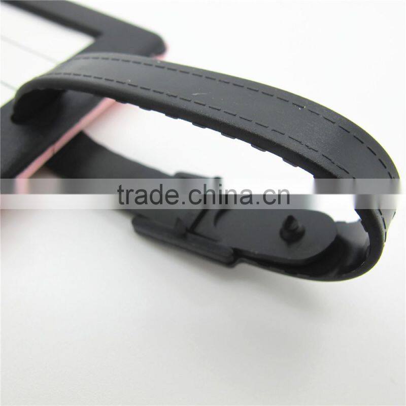 100% Eco-friendly Factory Direct Wholesale Silicone/PVC Luggage Tag