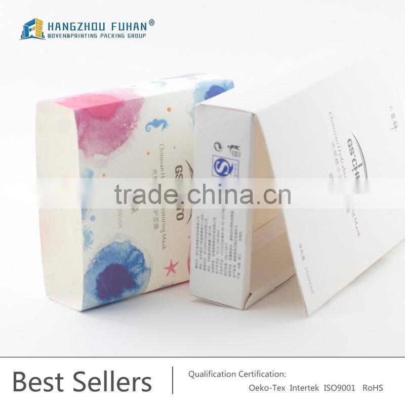 Factory Supply Custom facial mask packaging box
