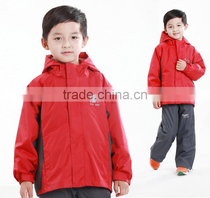 kids outdoor jacket / waterproof jacket for kids supply from factory directly