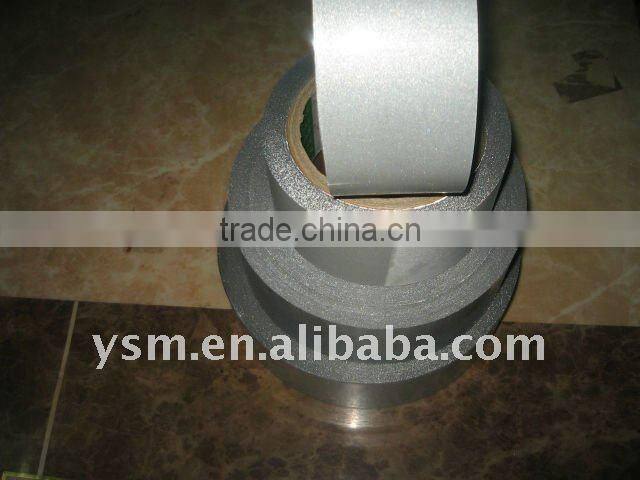 Buy direct from china wholesale 100% polyester flame retardant reflective tape fabric for safety