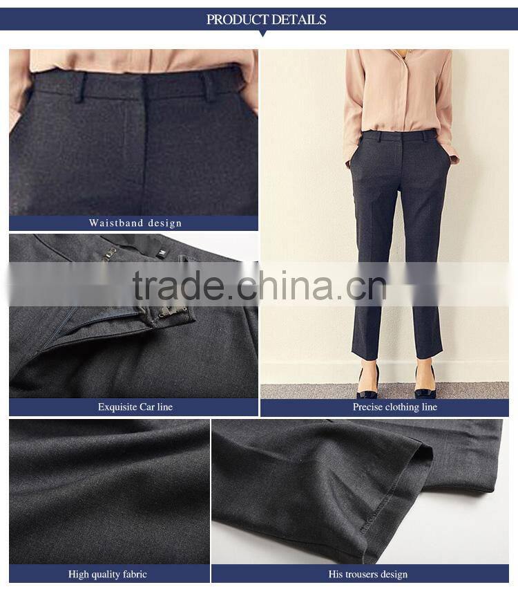 Female trousers pants nine leisure 2017 new spring seven skinny pants suit trousers commute custom made
