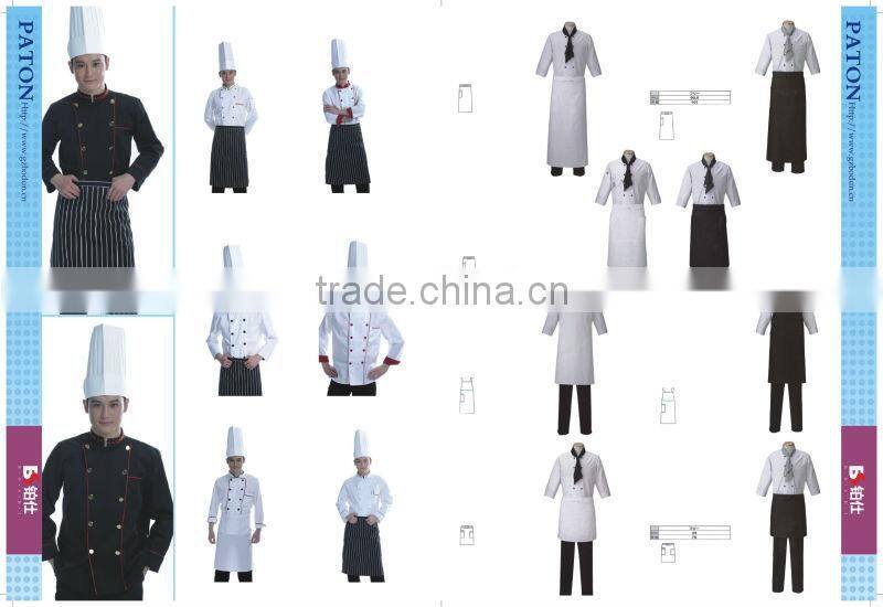 Loose Chef Uniforms Jacket Double Button Style, CU-73 free sample ,free size hot sell