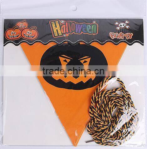 paper Halloween party pennant decorations