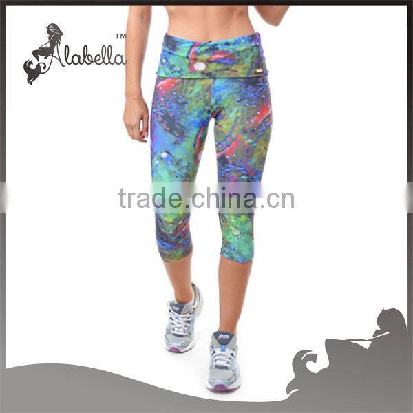 OEM Yoga Fitness Sexy Ladies Pants Custom Compression Tights Women
