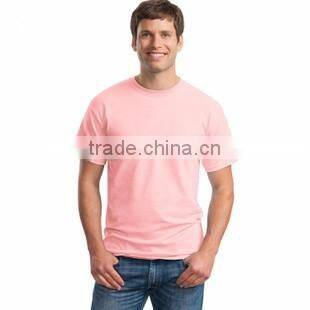 hot sale 2016 plain dyed popular comfortable t-shirt for men