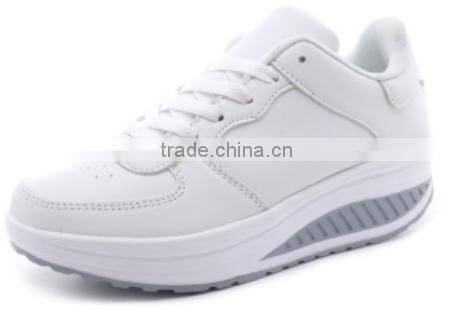 Fitness Swing Shape Up Shoes Wedge Women Walking Casual Shoe Stock Wholesale
