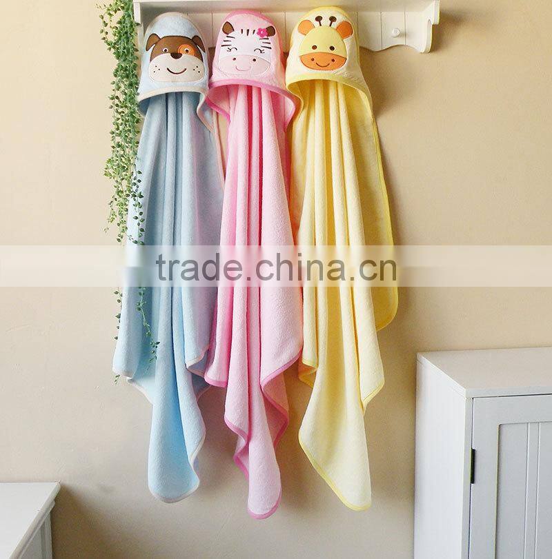 Wholesale baby clothing terry towel baby hooded towel wholesale