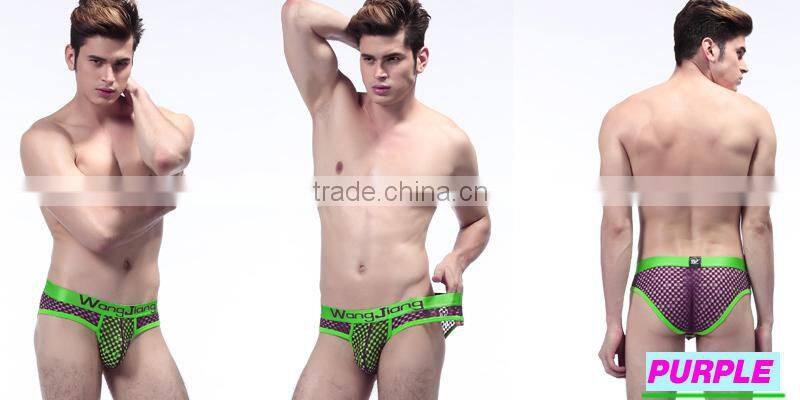 WJ new design sexy man briefs Customized Logos and Colors OEM/ODM Orders are Welcome