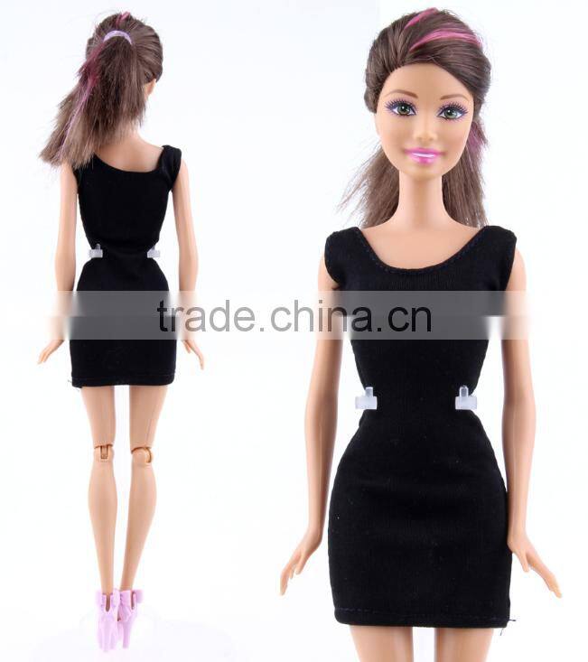 New arrival product barbie doll clothes dress up games for girls made in china