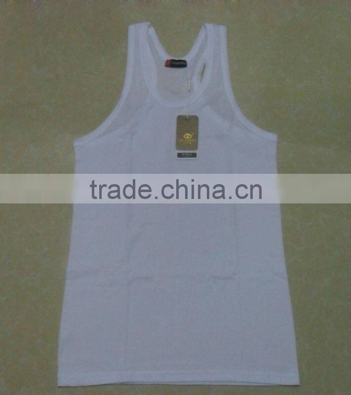 plain custom cotton vest