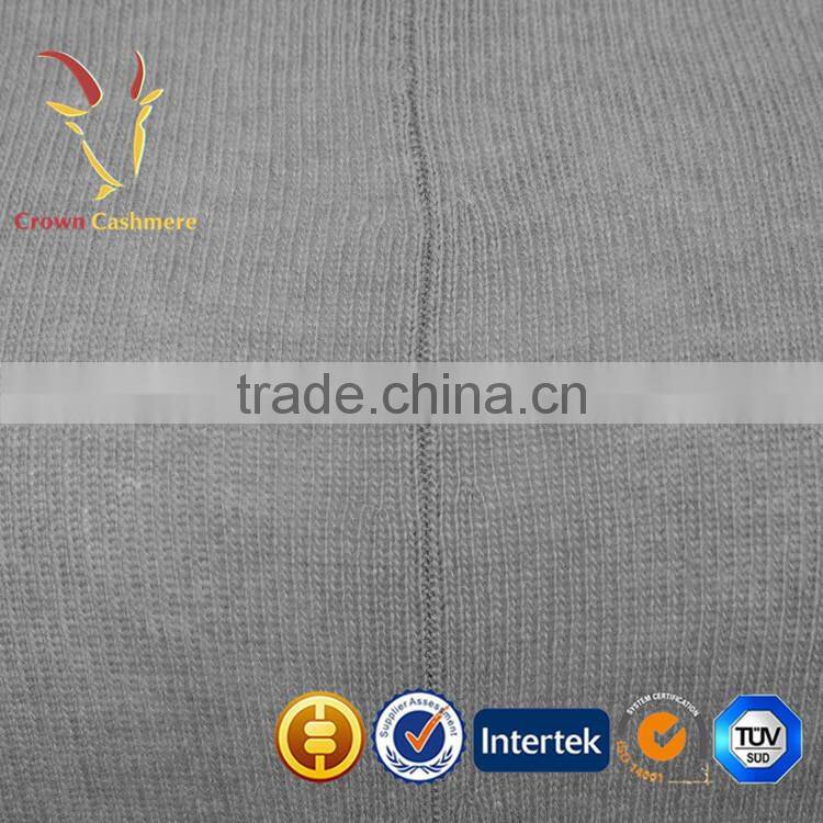 Grey Plain Baby Cashmere Pants, Children Cashmere Pants