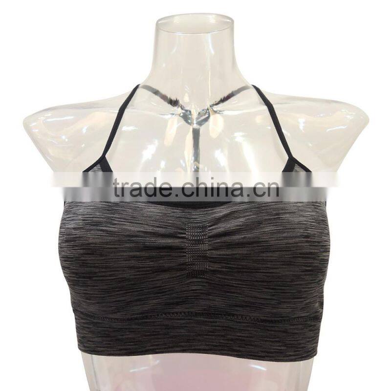 2016 strappy bra top underwear women sportswear bra top seamless underwear