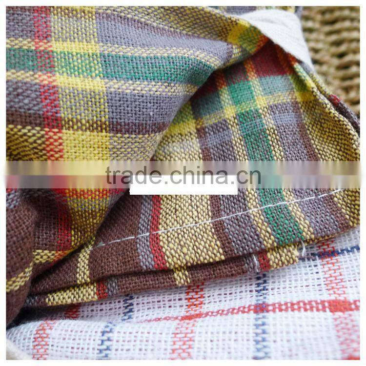 yarn-dyed kitchen towels sets with bright colours