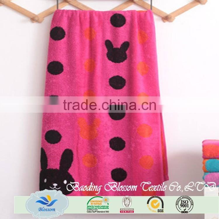 home textile jacquard yarn dyed super absorbent face towels