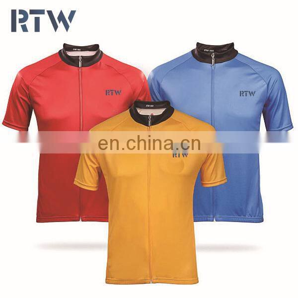 unique orange cycling jersey with bib short in bulk