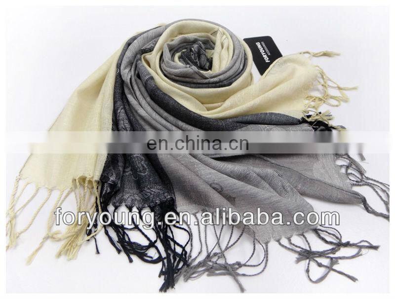 paisley jacquard scarf