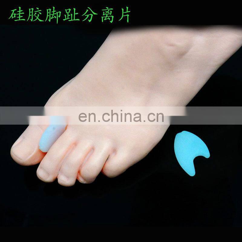 Silicone Gel Toe Separator Feet Care Braces Supports Tools Bunion Guard Hallux Valgus Foot Massager Pain Relief #JZWF001