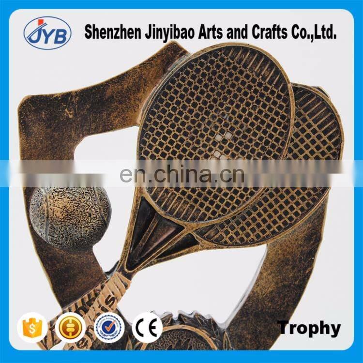 Golden tennis Memorial Resin decoration Wholesale of Arts and crafts Creative trophy