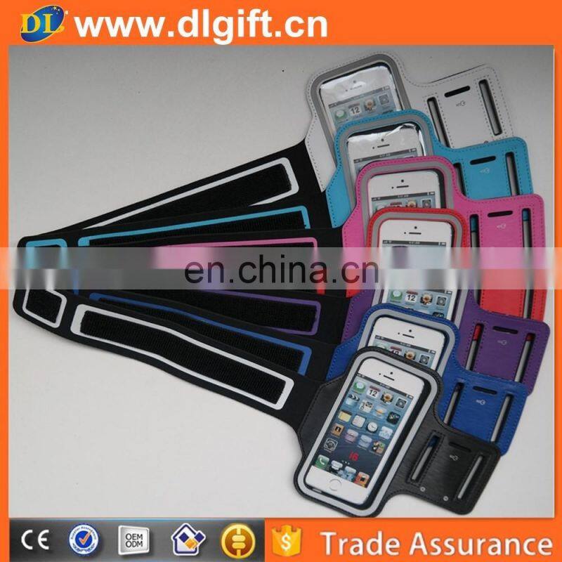 For apple phone sports armband, mobile phone Sport Armband Case with Key Holder and Headphone Jack