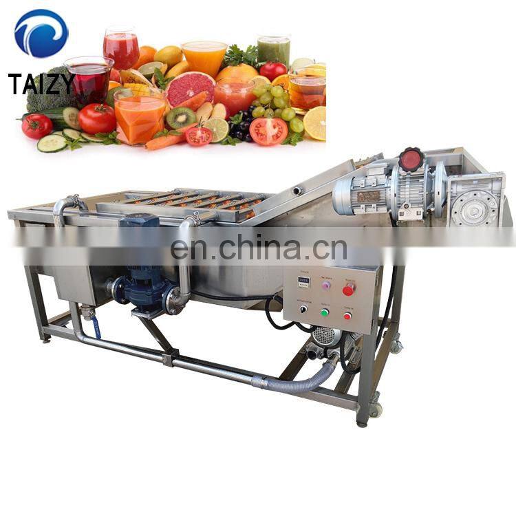 vegetable washing machine by air bubble,Industry used vegetable washing machine