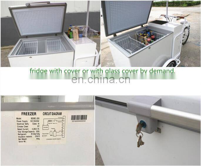 Mobile juice bar bike ice cream bikes for sale