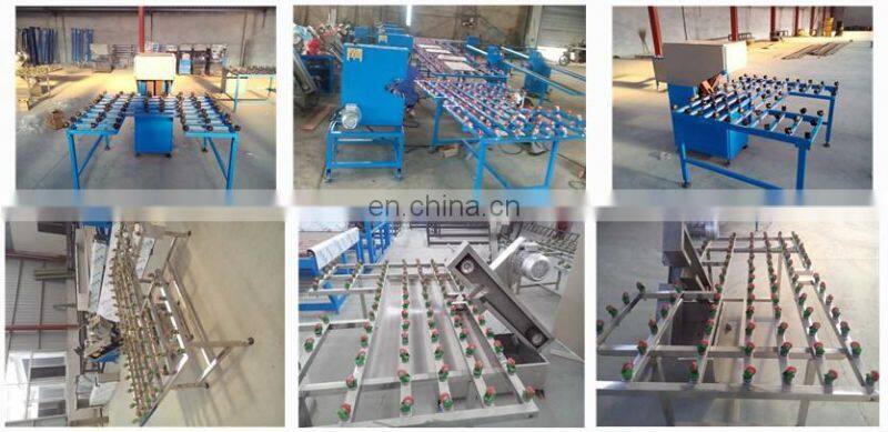 Used glass edge polishing machine