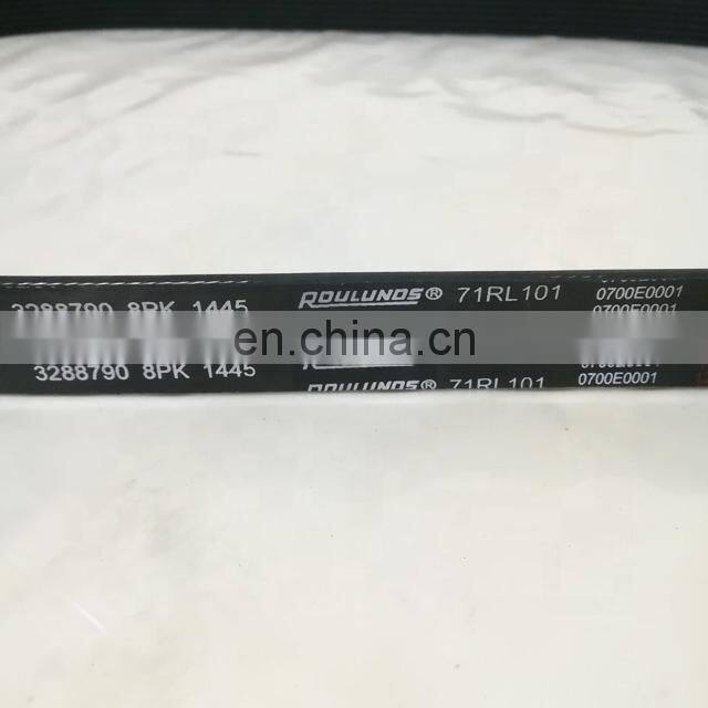 DCEC Diesel Engine ISBE 3911568 8PK1445 Fan Belt