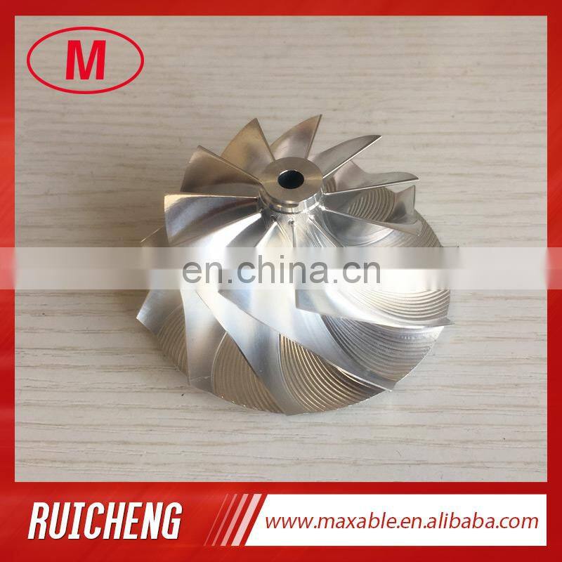 GT15-25 53.11/70.98mm 11+0 blades turbo aluminum 2618/milling/billet turbocharger compressor wheel