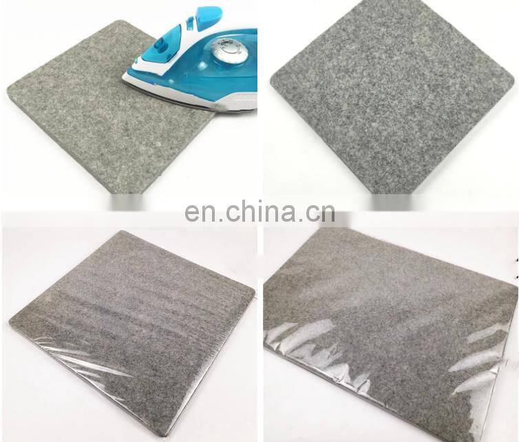 portable ironing mat heat resistant wool pressing mat wool felt sheet