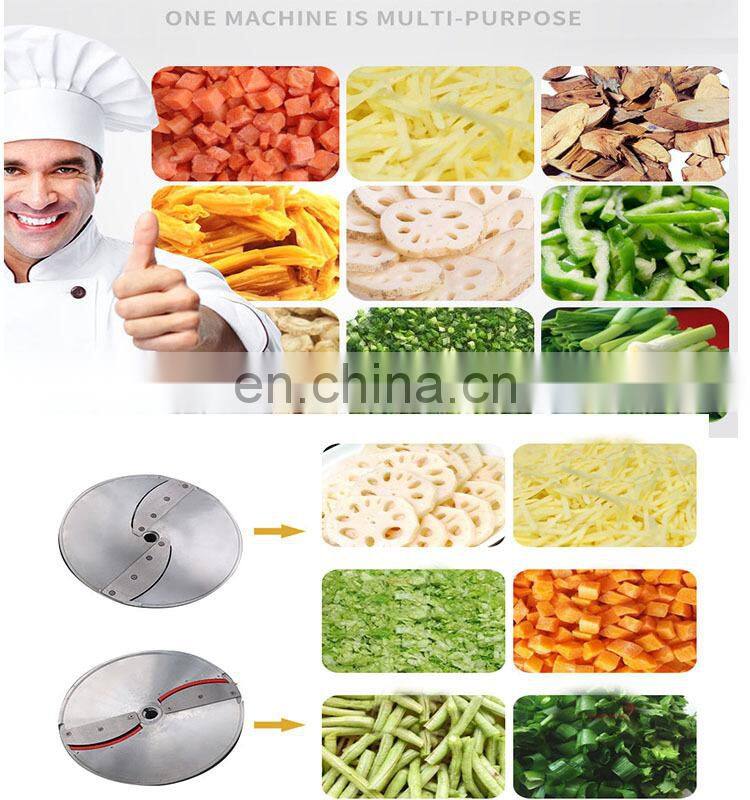 Multifunction mini stainless steel electric vegetable cutter shapes vegetable slicing machine