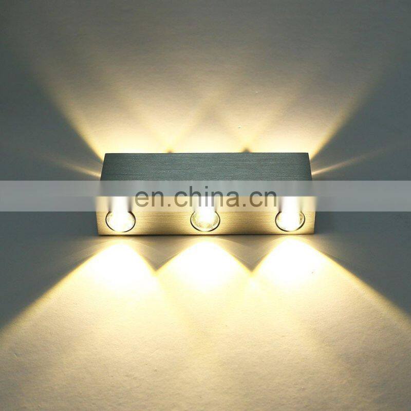 6W LED Wall Lamp Up Down Modern Aluminum Wall Light