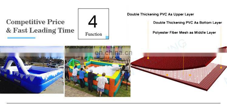 Commercial Inflatable Foam Pit for party, Outdoor Inflatable Soap Water Pool for rentals