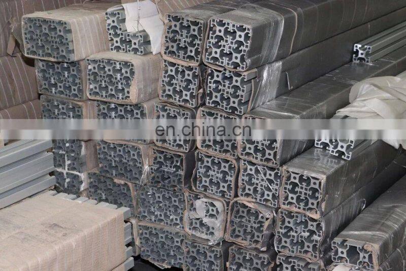 6063 aluminum extrusion 4040 t slot industrial aluminium profile 40x40mm framing systems